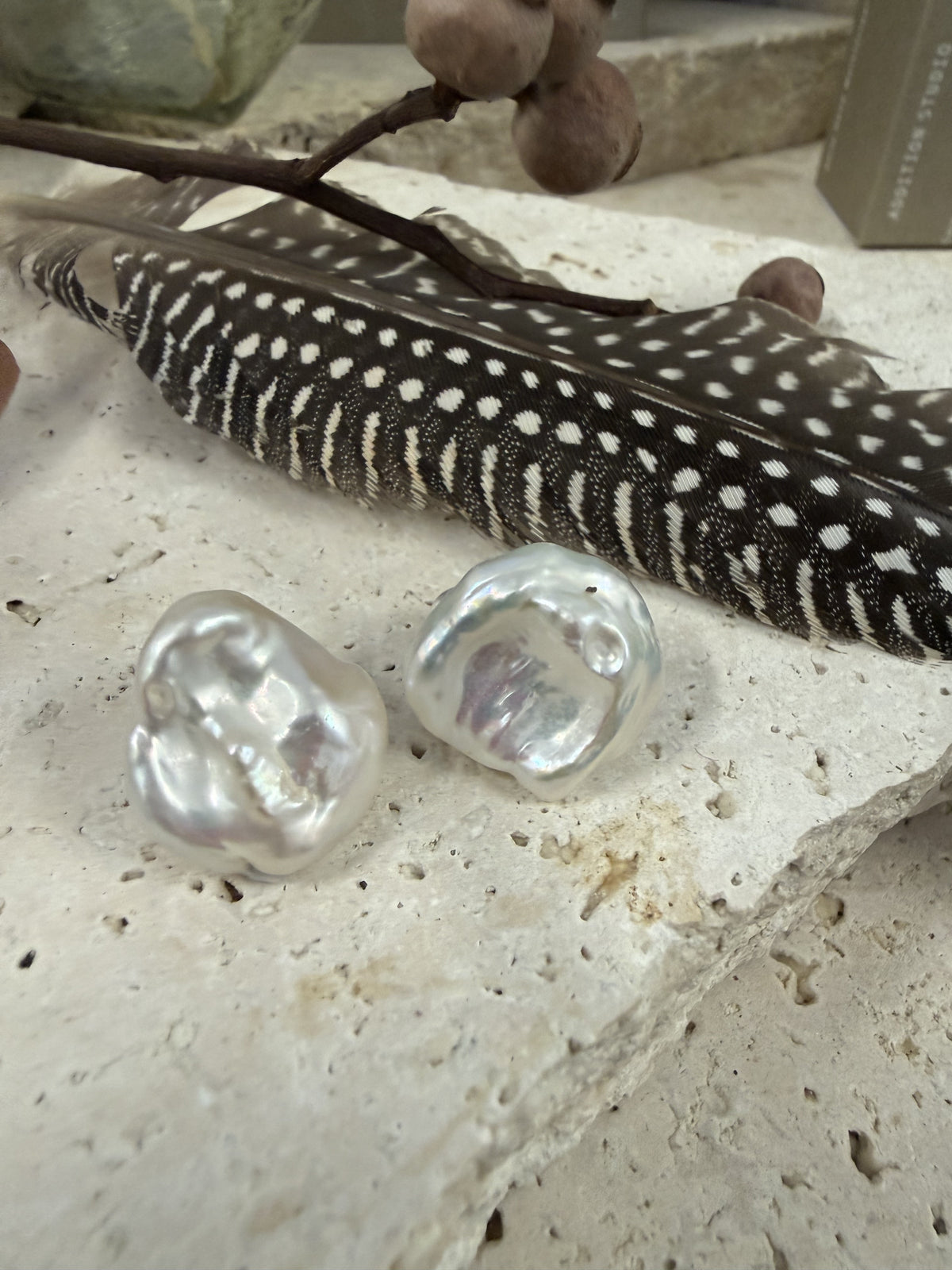 18mm Keshsi Pearl Stud