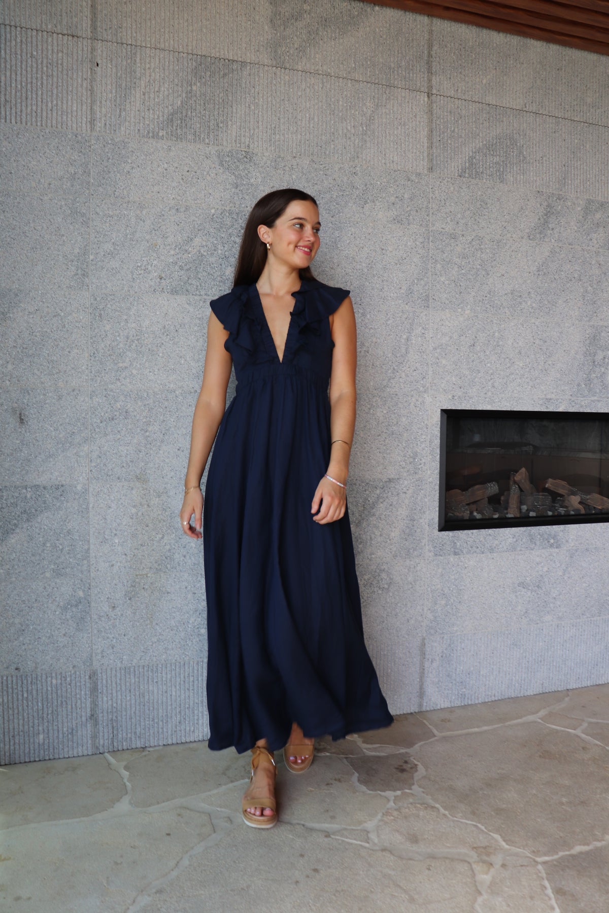 Frankie Dress - Navy - Gateway Gifts