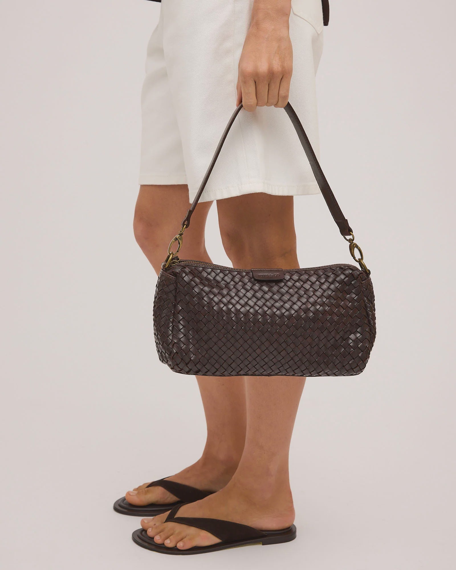 Basque Midi bag Chocolate