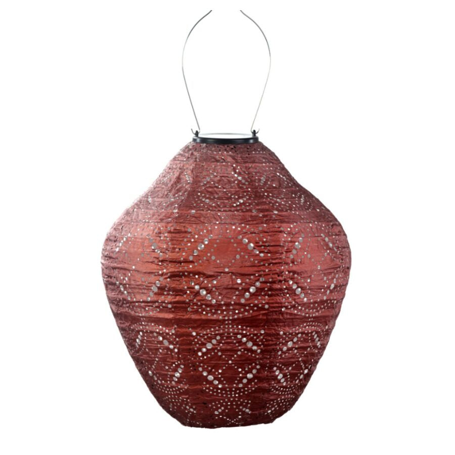 Lumiz Solar Lantern - 30cm - Jar - Copper