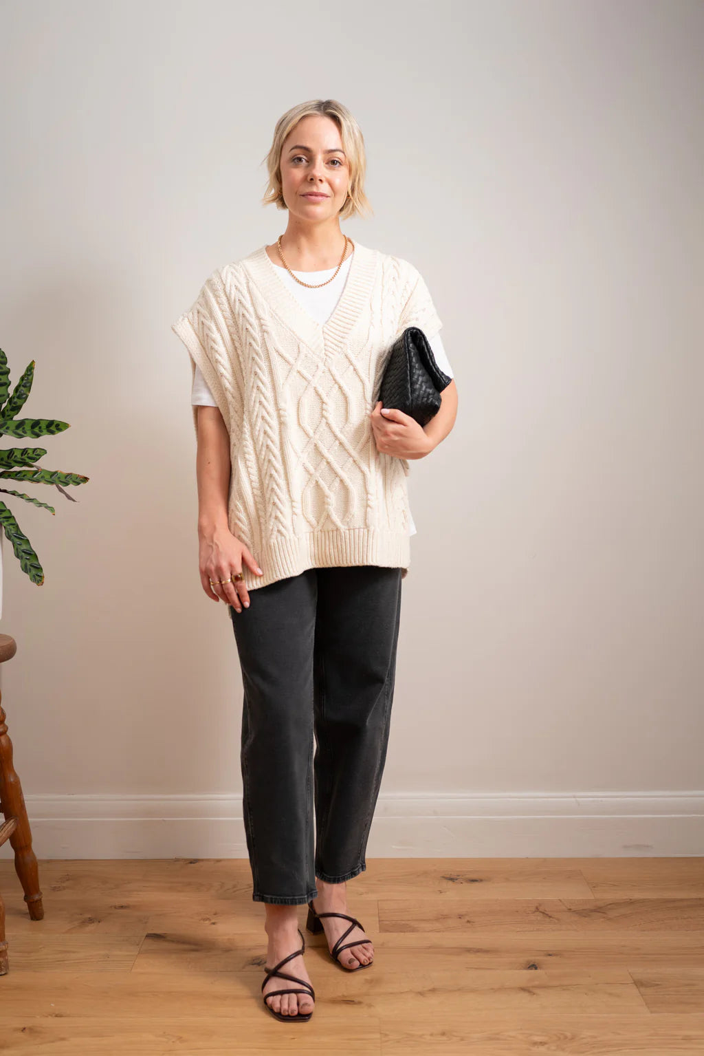 Avery Vest / Ivory - Gateway Gifts
