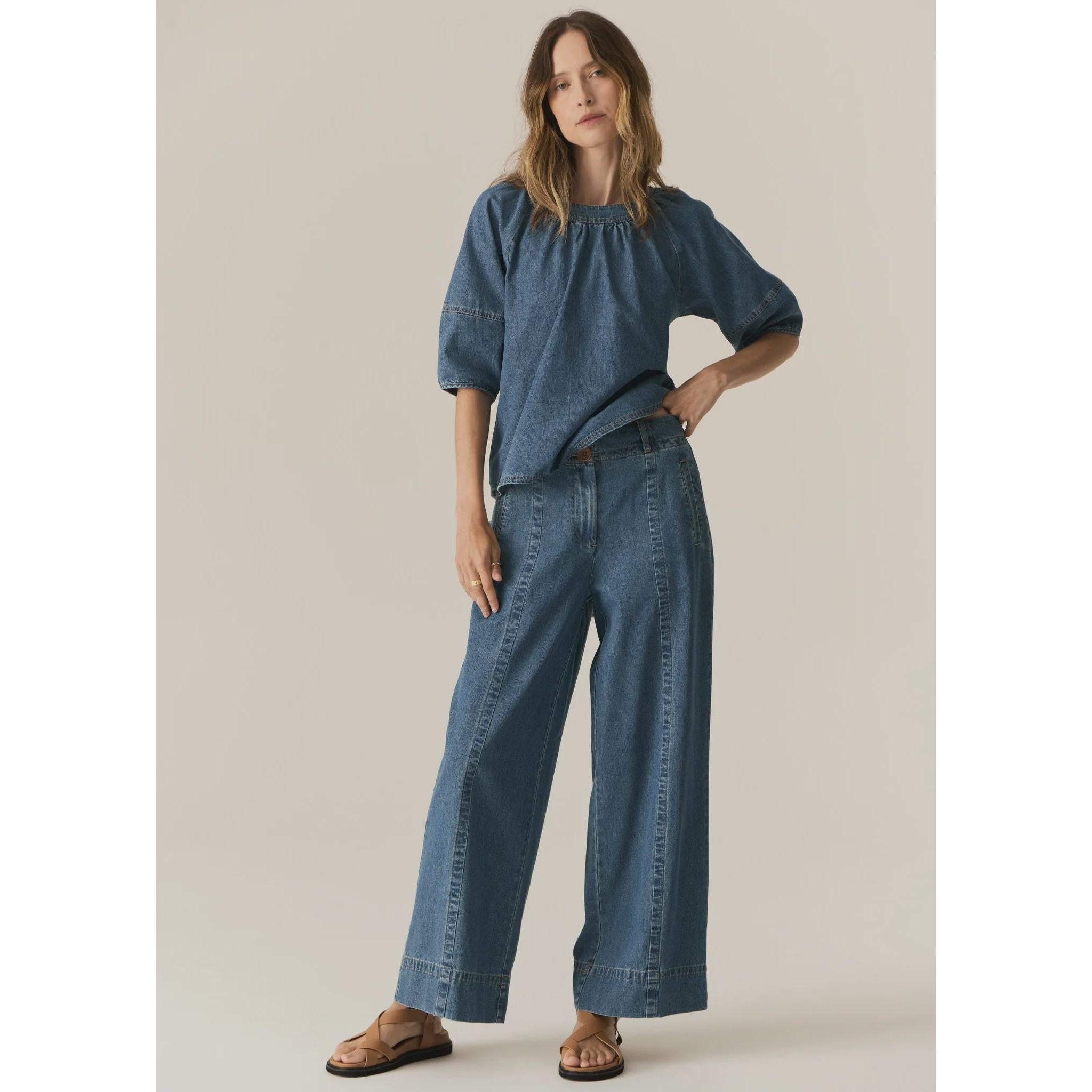 Carsen Full Length Pant Light Wash - Gateway Gifts