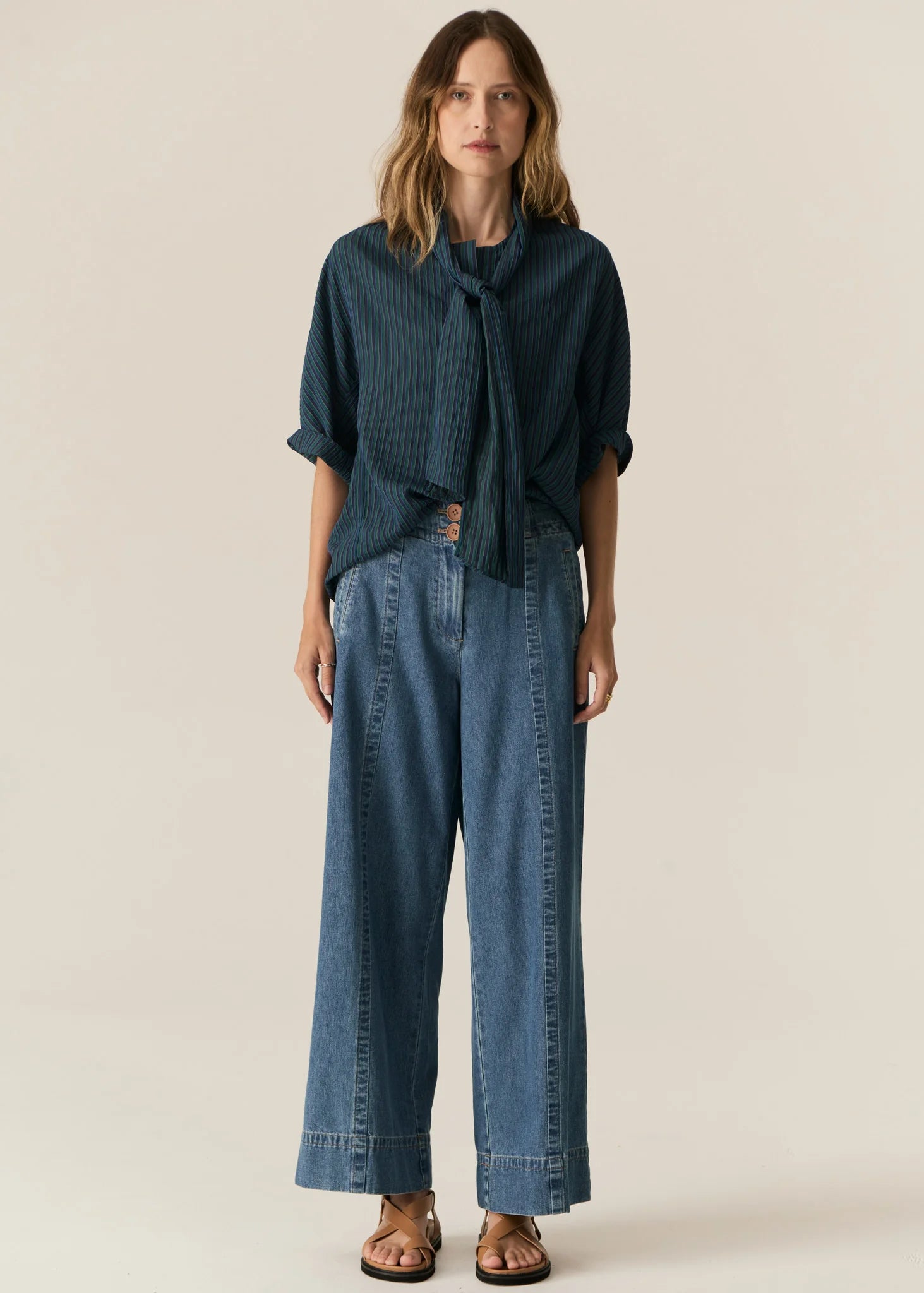 Carsen Full Length Pant Light Wash