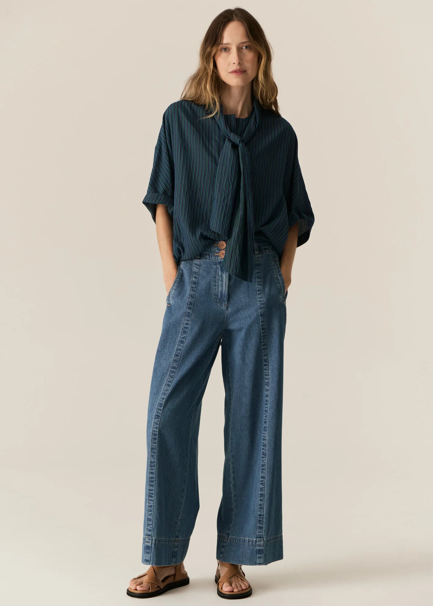 Carsen Full Length Pant Light Wash