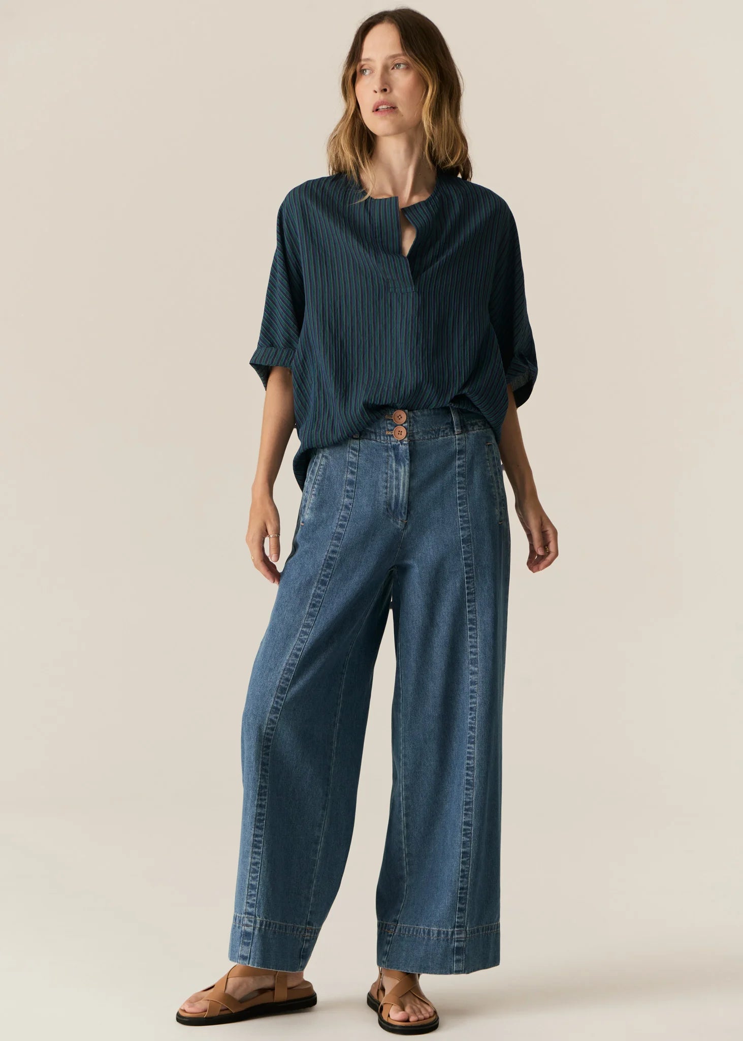 Carsen Full Length Pant Light Wash