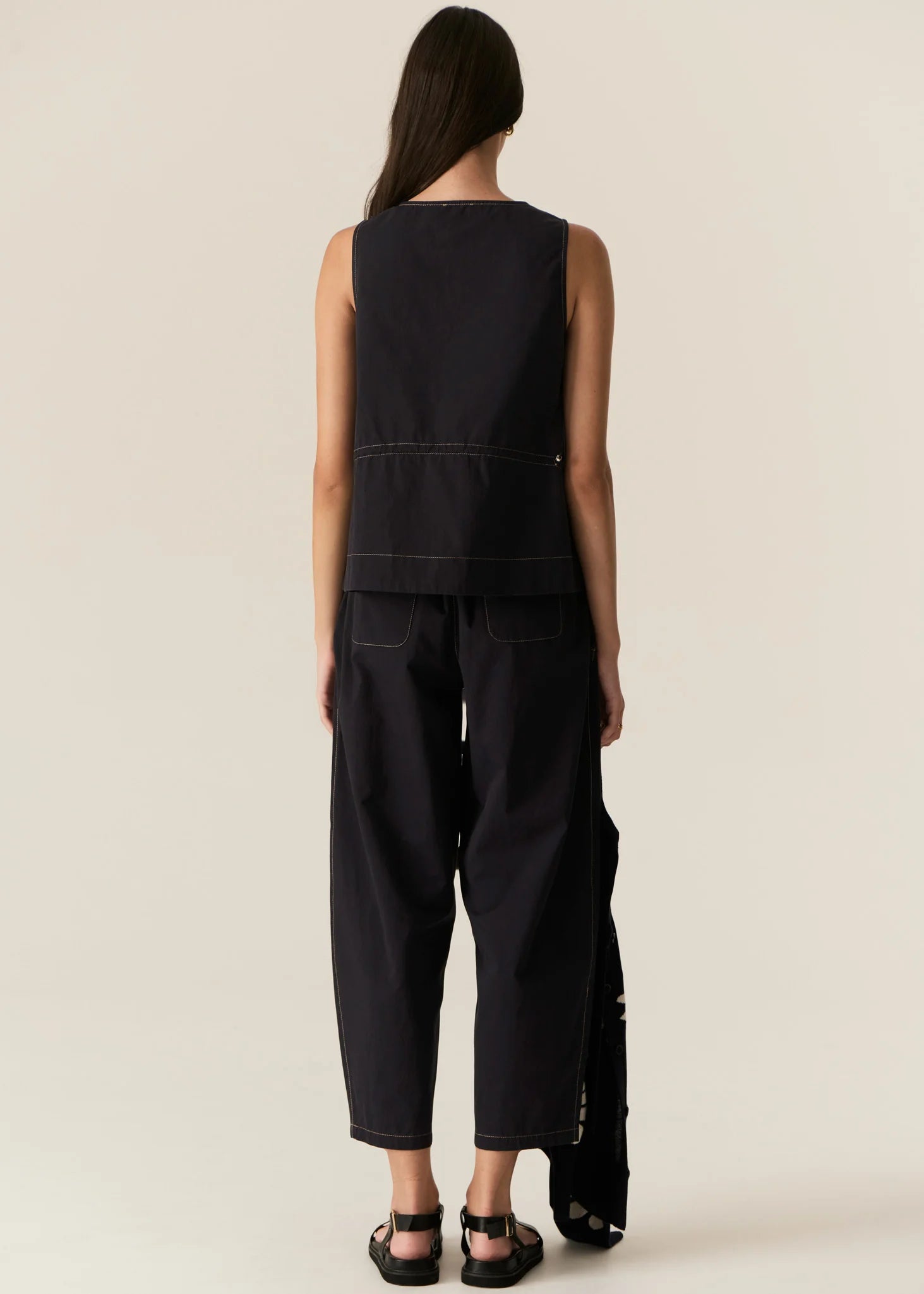 Avrid Barrel Pant Ink