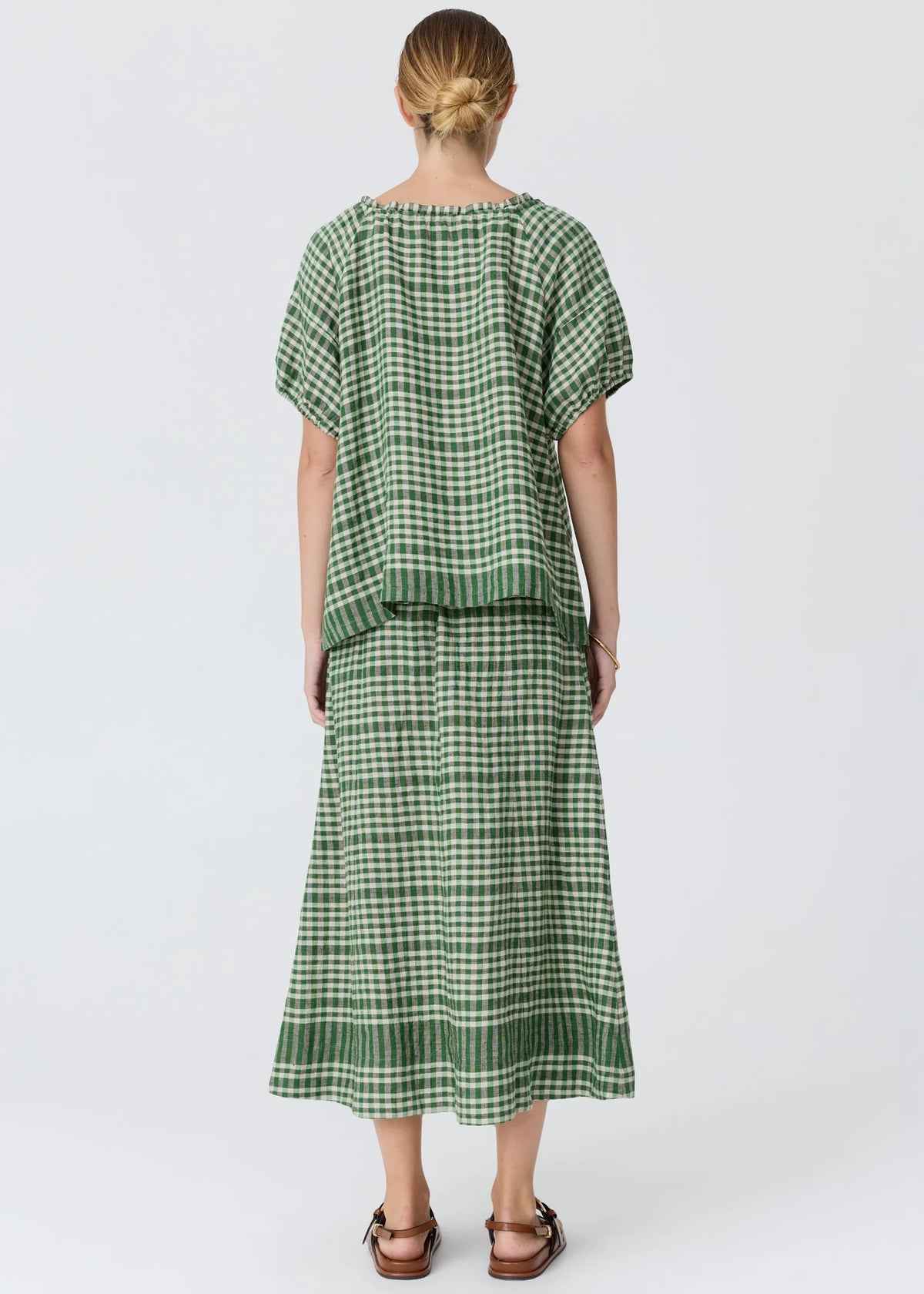 Lume Top Gingham