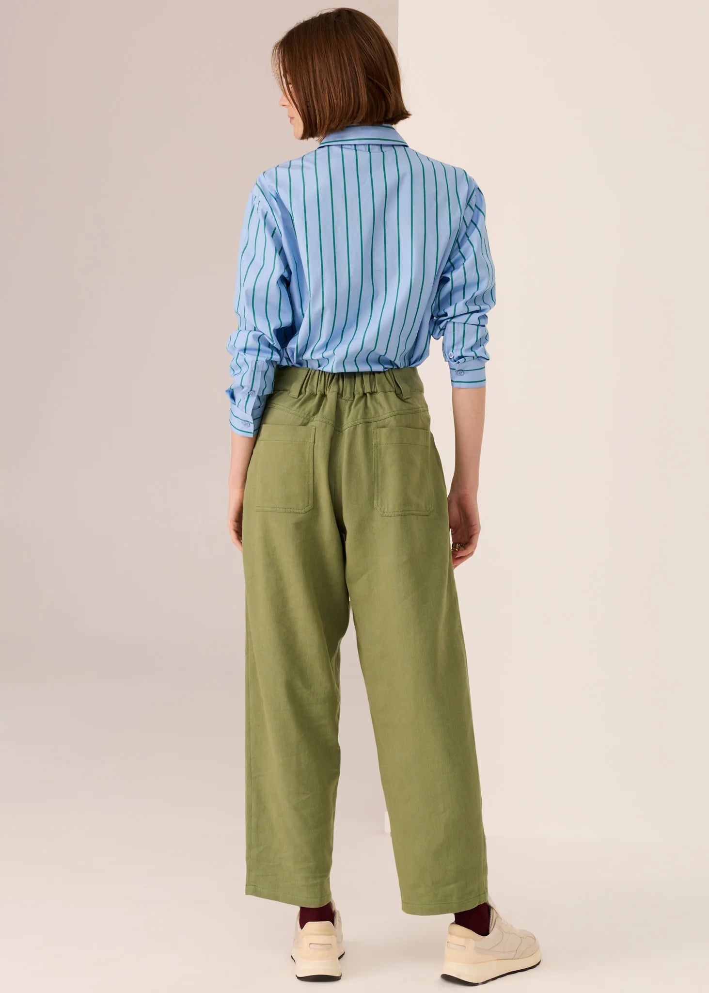 Marlon Stripe Shirt / Blue Stripe - Gateway Gifts
