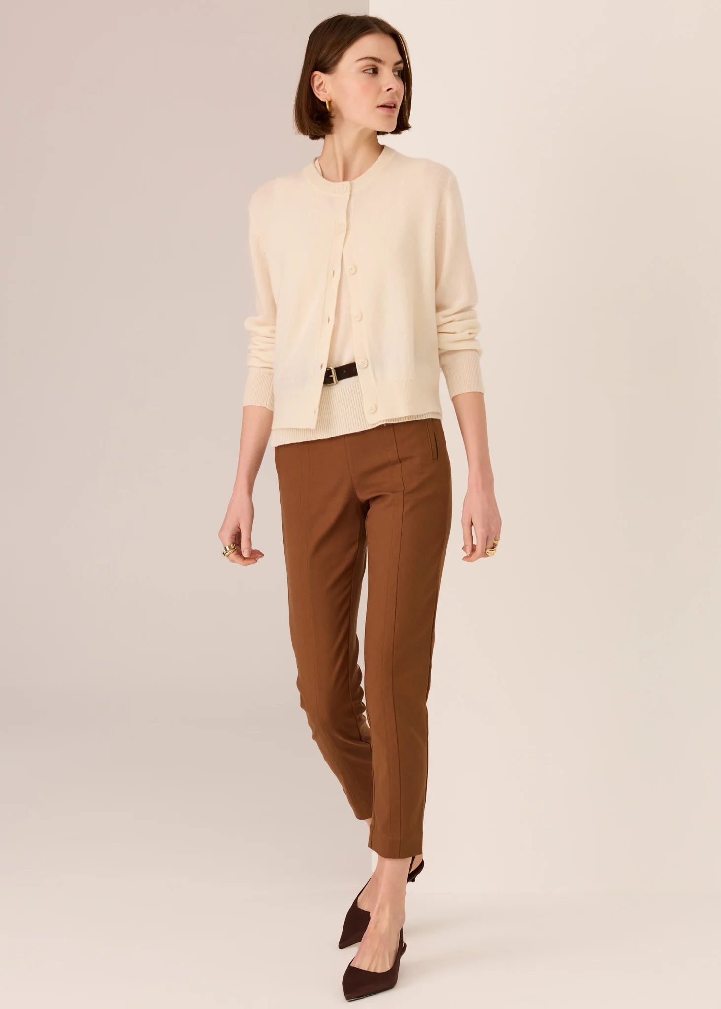 Delta Cigarette Pant / Toffee - Gateway Gifts