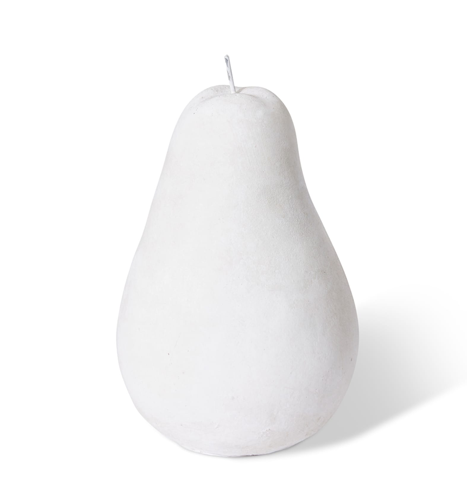 Pear Sculpture White - Medium
