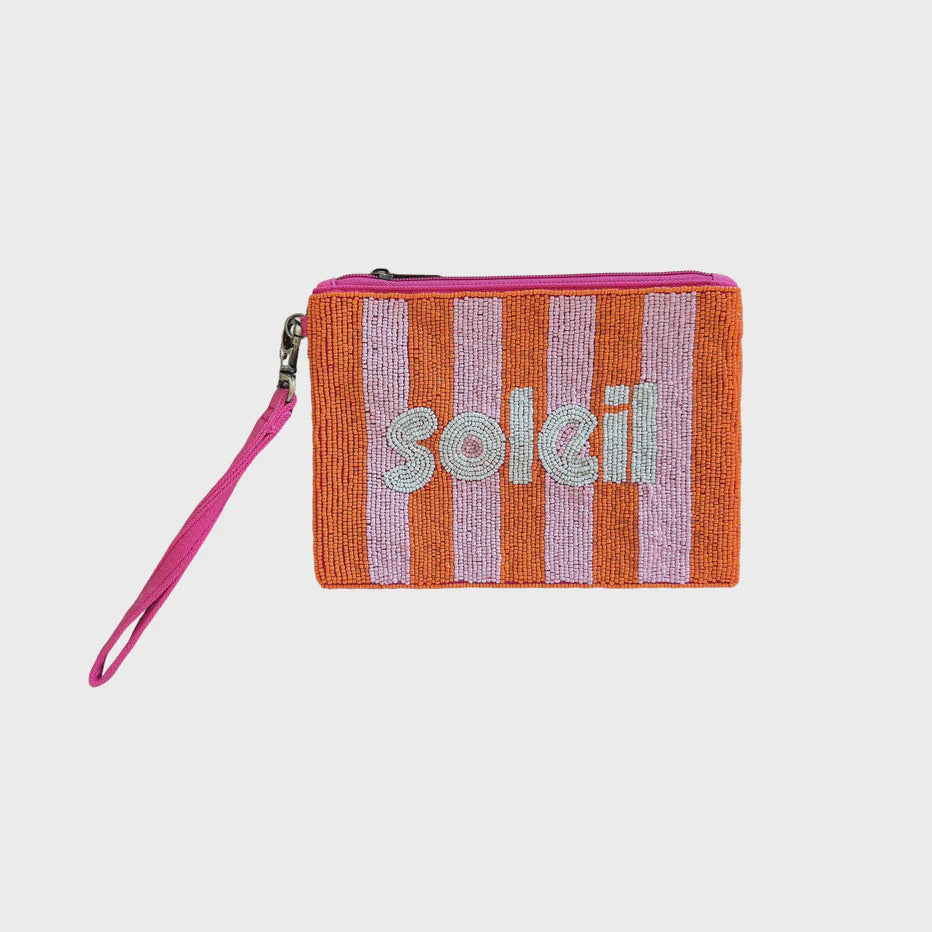 Soleil Beaded Clutch