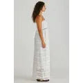 Kali Broderie Dress White - Gateway Gifts
