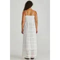 Kali Broderie Dress White - Gateway Gifts