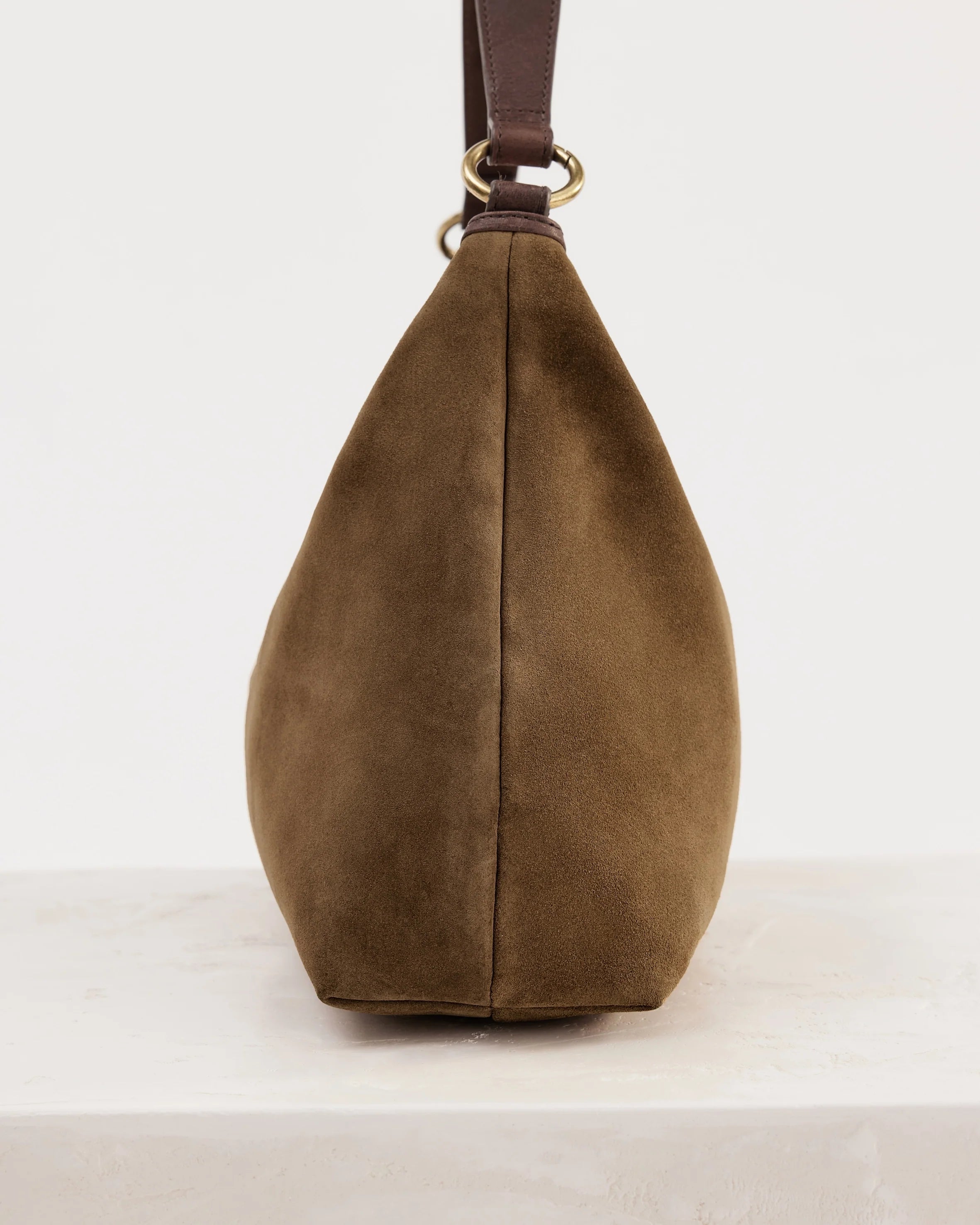 Suede Slouchy Chestnut