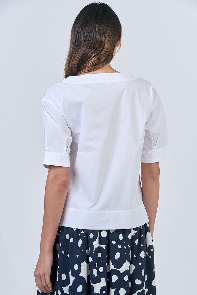 Mia Top White