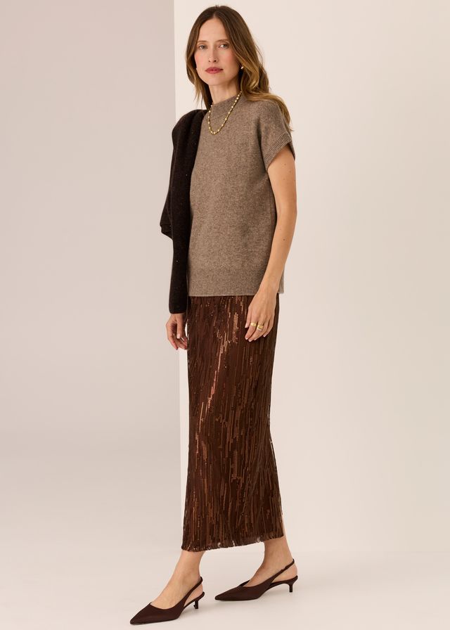 Astor Knit Top / Cedar - Gateway Gifts