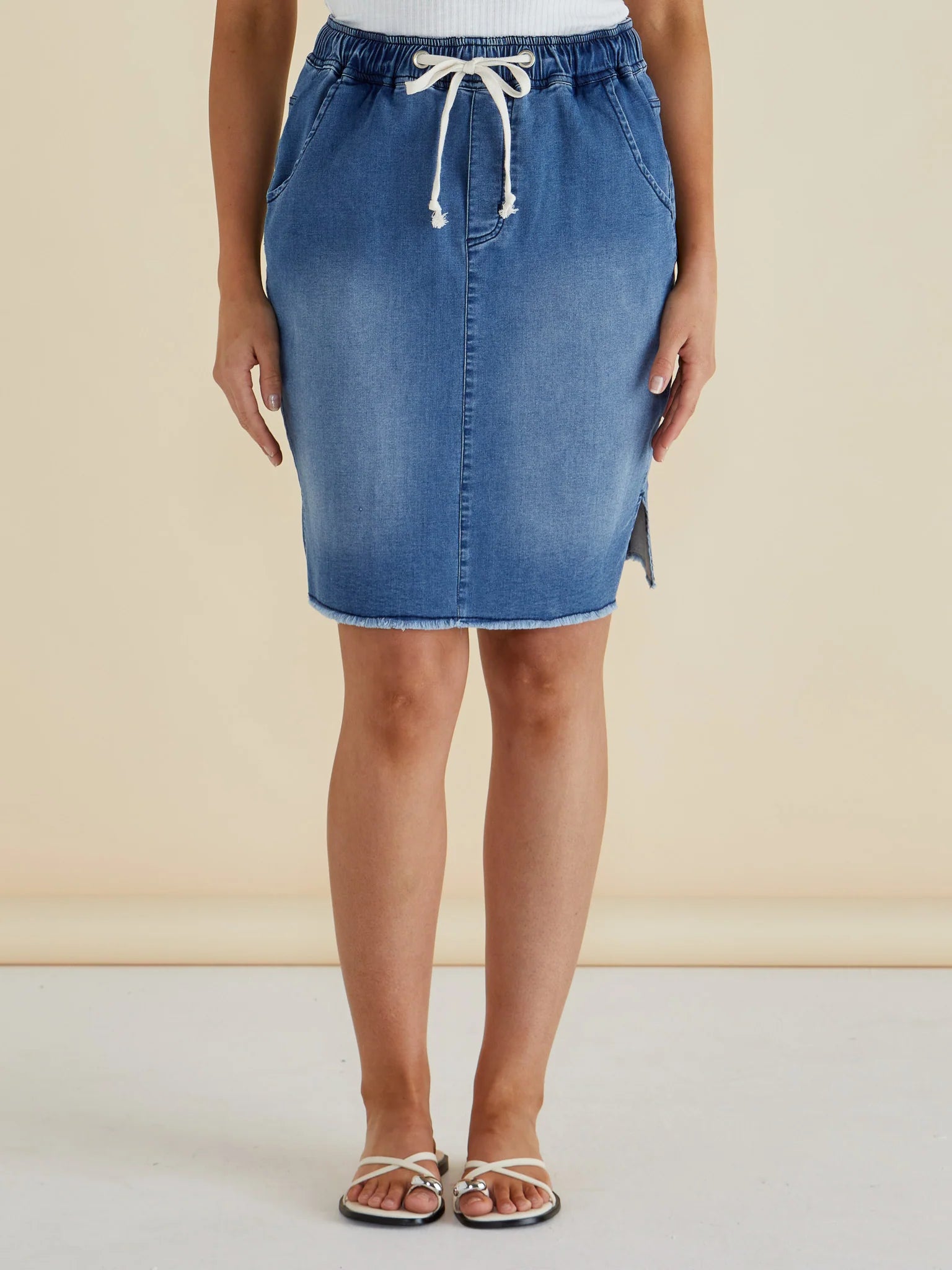 Augie Denim Skirt