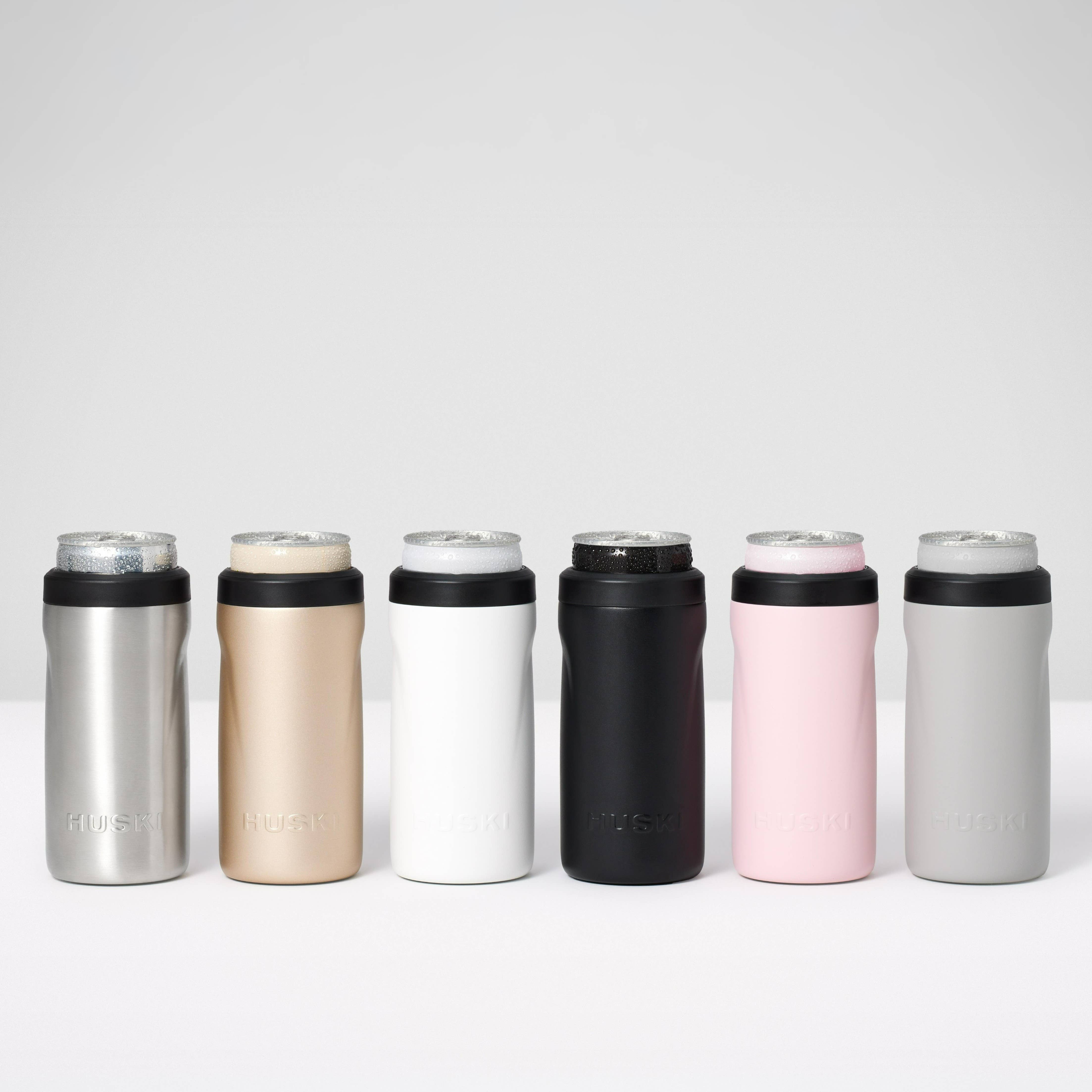 NEW: Huski Slim Can Cooler - Champagne - Gateway Gifts
