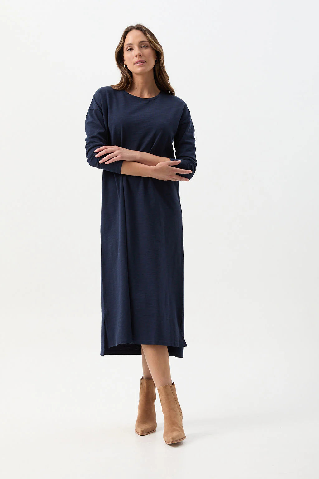 Parisian Night Dress - Navy