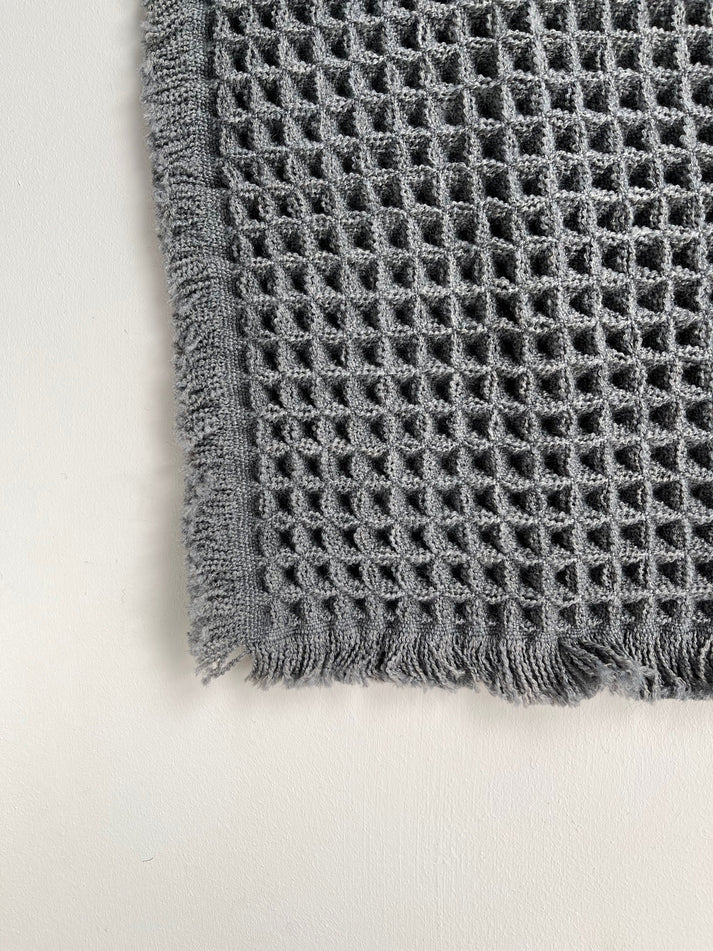 Microfiber Non Slip Bath Mat / Grey & Camel - Gateway Gifts