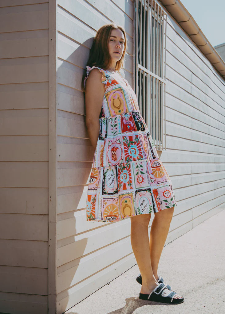 Rodeo Print Mini Sundress