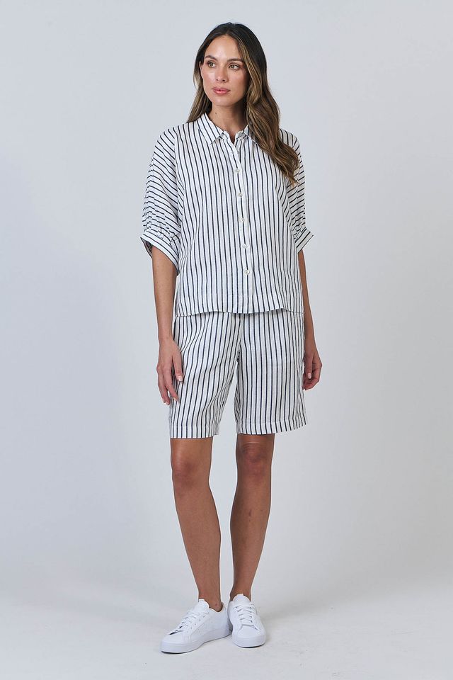 Blueberry Striped Shirt