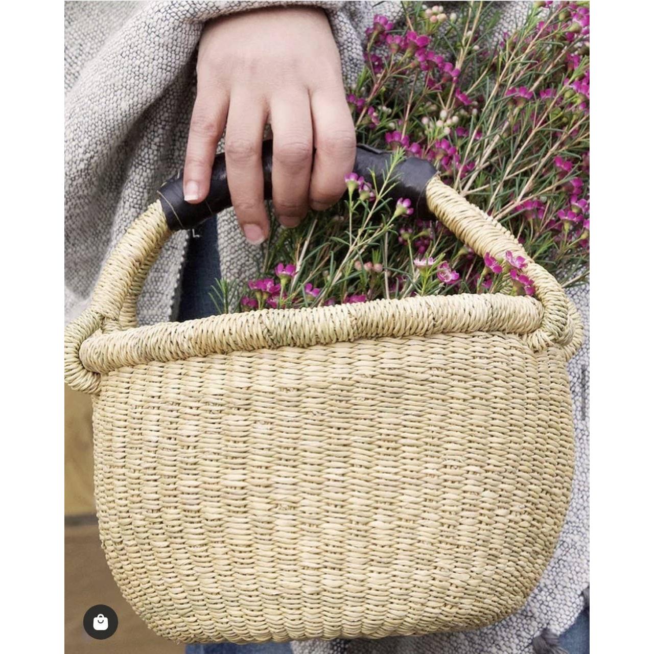 Natural Round basket: Small
