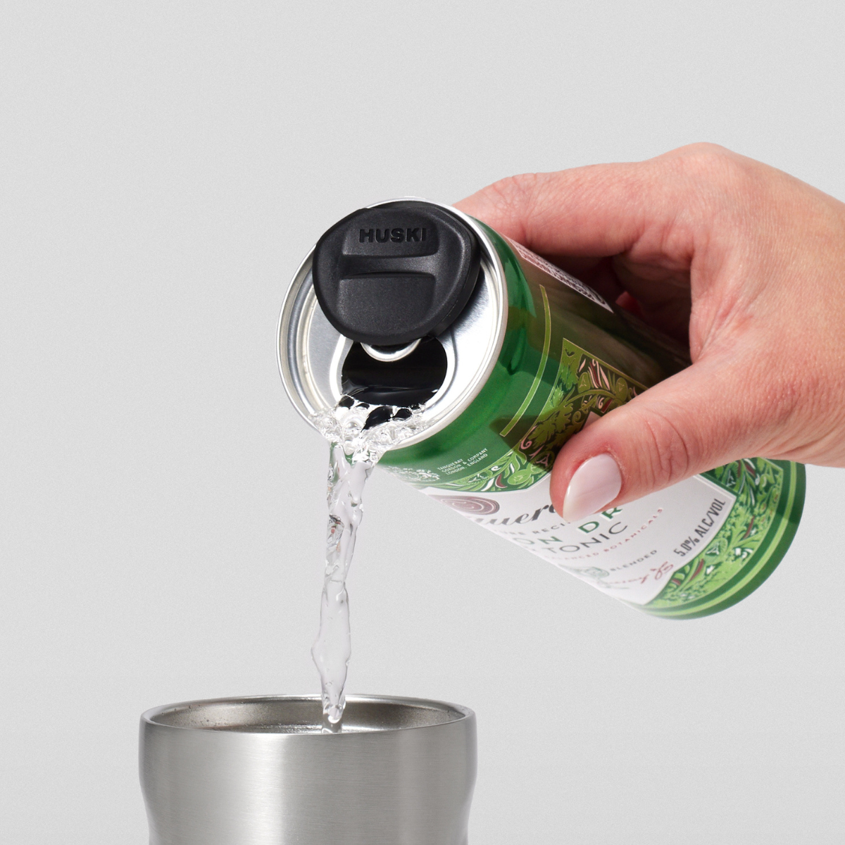NEW: Huski Slim Can Cooler - Champagne - Gateway Gifts