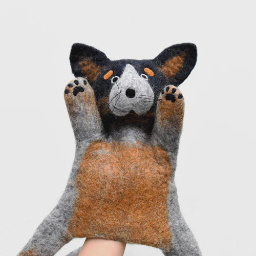 Blue Heeler Puppet