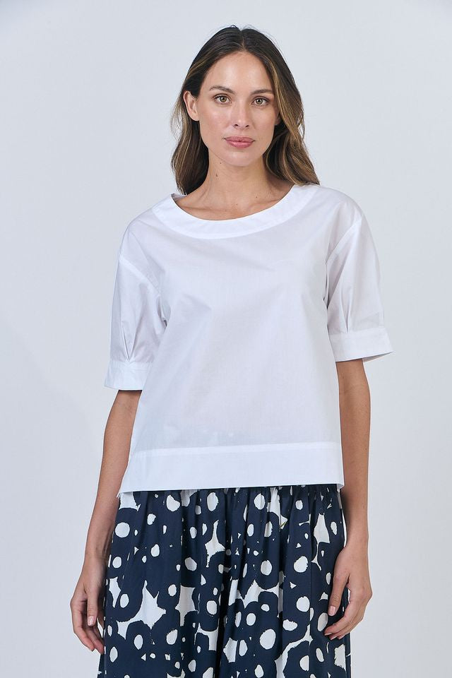 Mia Top White