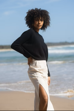 Miri Cashmere Knit Black - Gateway Gifts