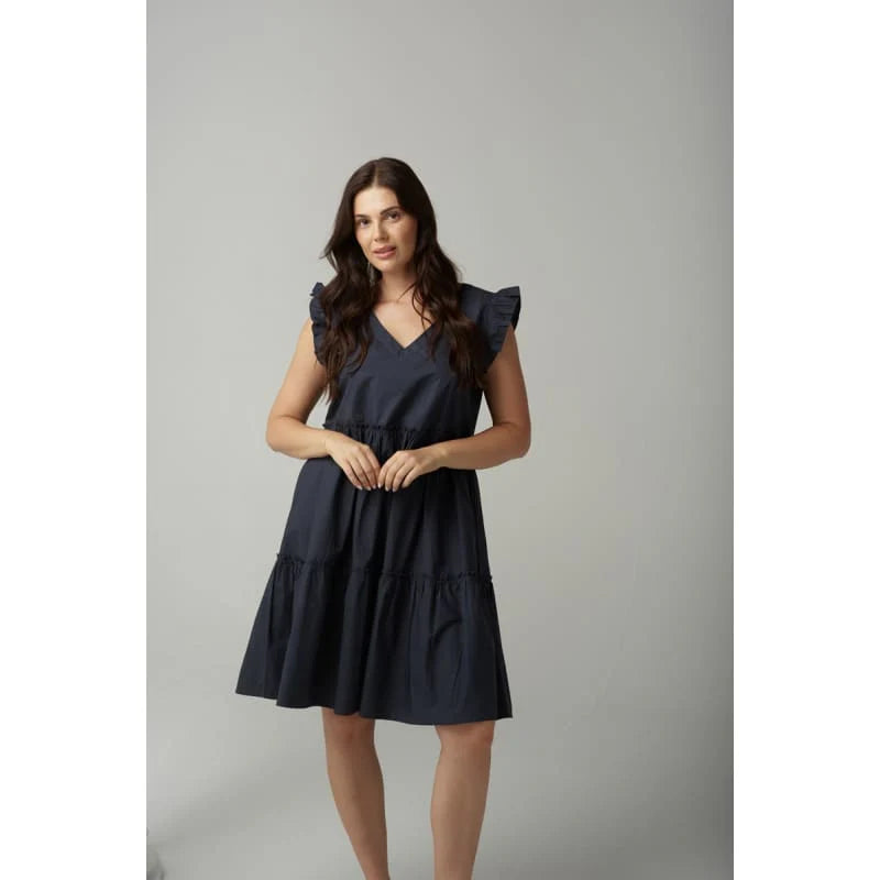Mini Sundress - Parisian Navy