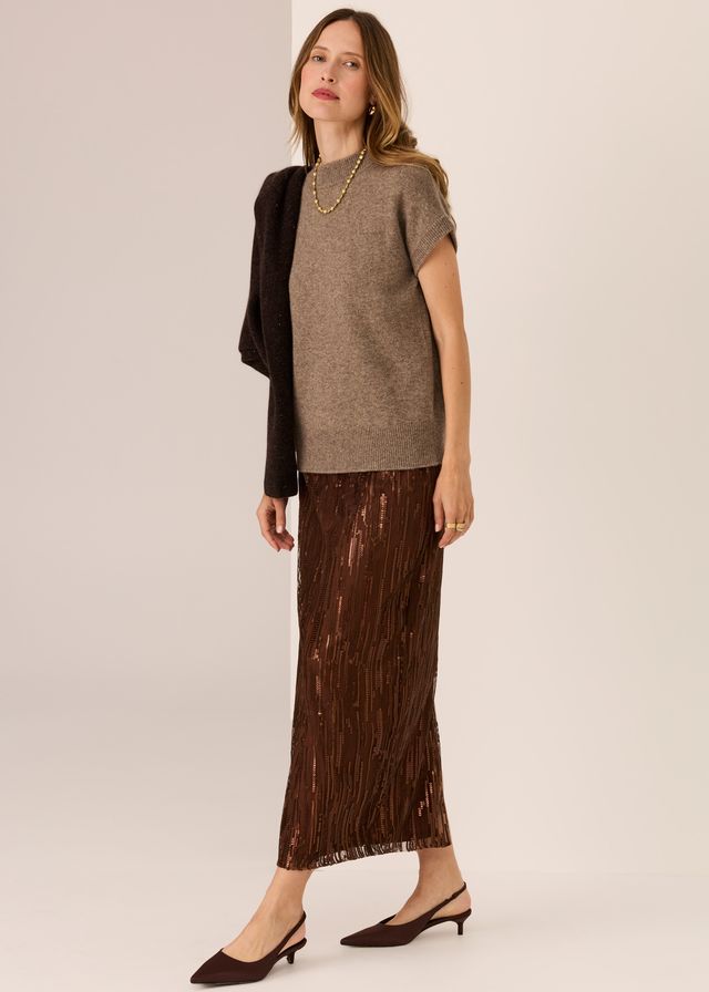 Astor Knit Top / Cedar - Gateway Gifts