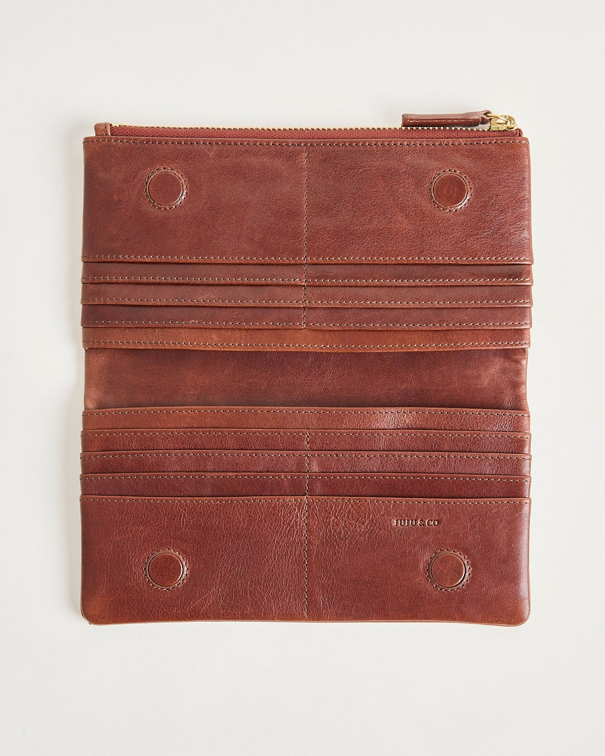 Sabi Wallet Large - Maple & Mahogany