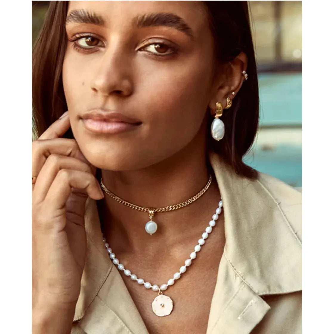 Savannah Pearl Necklace