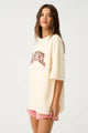 Jeanna Tee Buttermilk Leopard