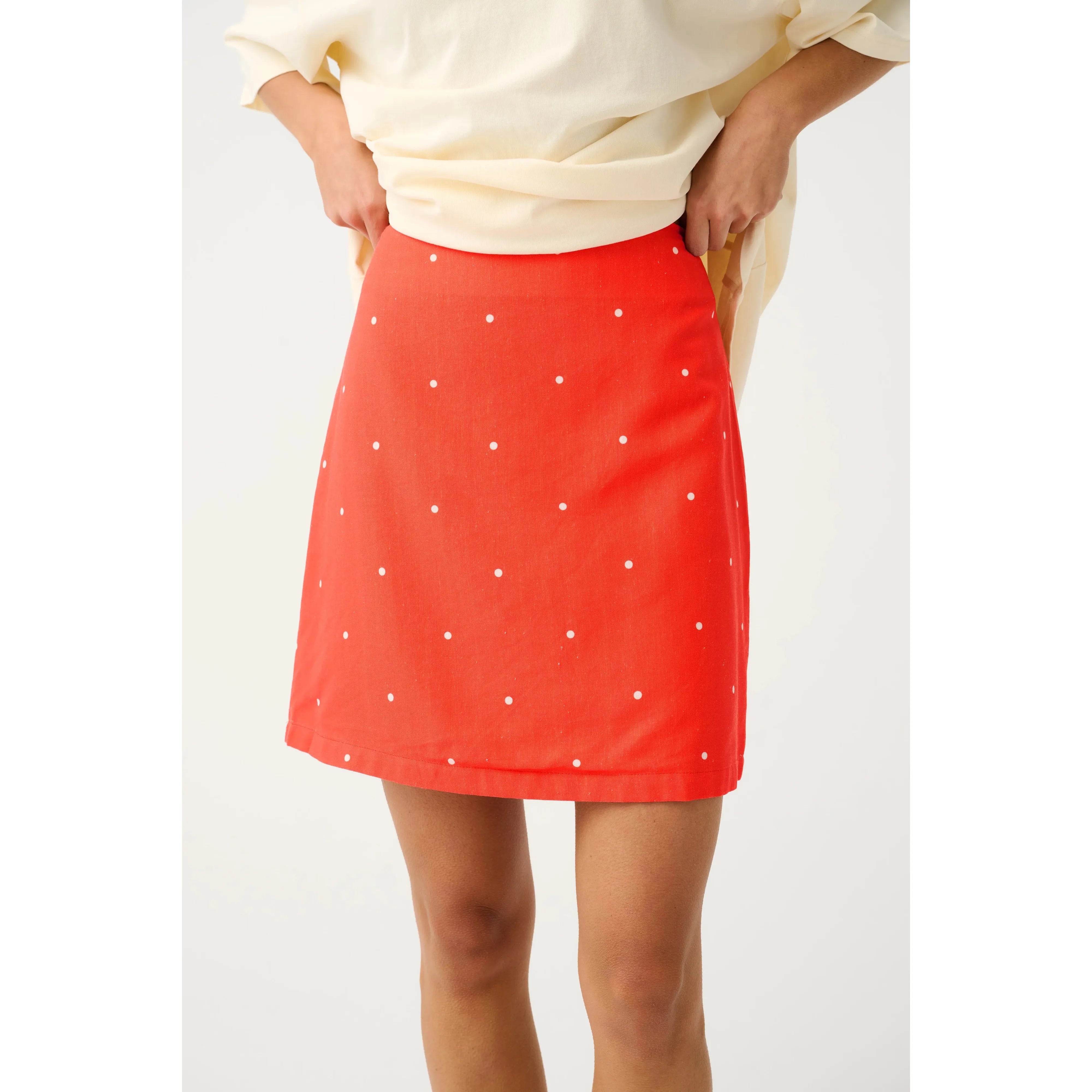 Zyla Mini Skirt Mandarin Spot - Gateway Gifts
