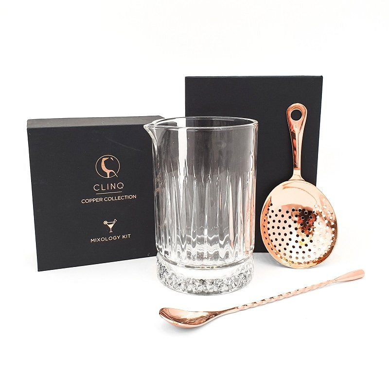 Copper Mixology set