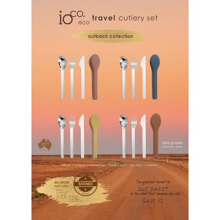 Outback Travel Cutlery Set