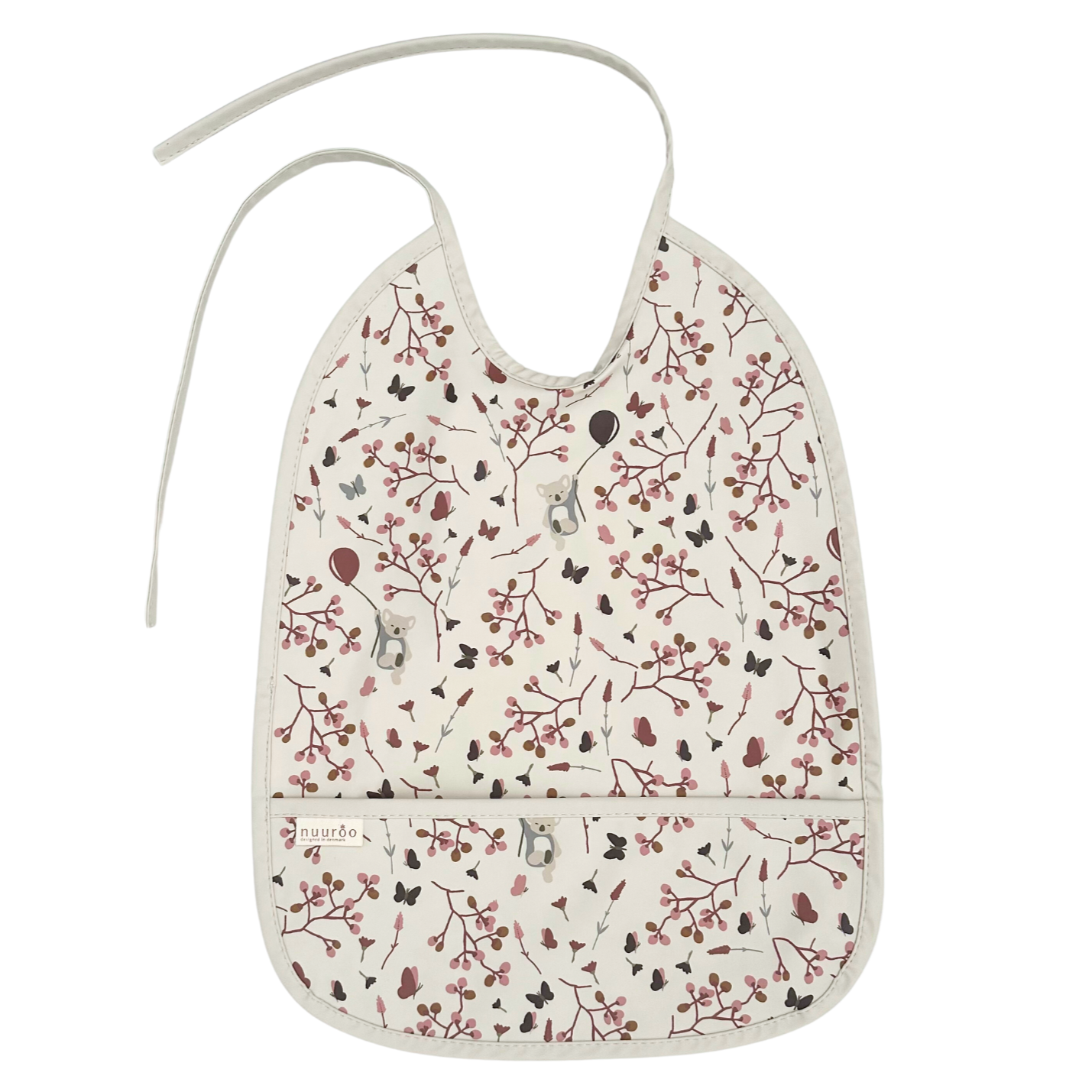 Ida Coated Bib Koala Flower